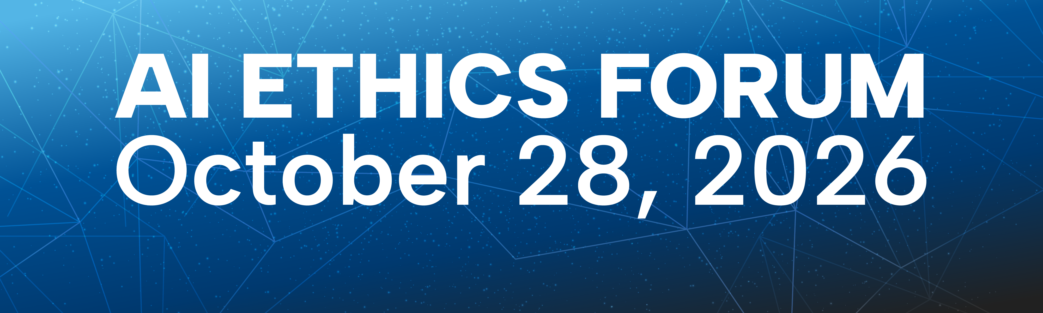 Blue banner featuring 